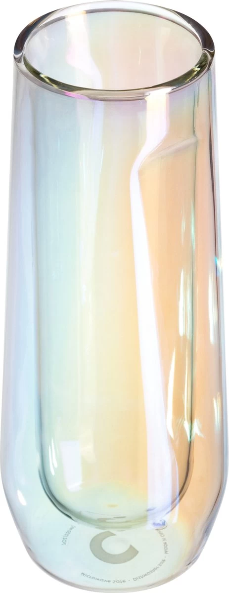 Corkcicle PRISMA Verres à Champagne /sifflets (200 Ml) - Set De 2 - Perfect Pour Le Champagne, Le Cava, Le Prosecco Ou Une Bière Froide - Set De Glas Prisma - Emballé Dans Un Coffret Cadeau De Luxe 7407P 2 Corkcicle PRISMA Verres à Champagne /sifflets (200 Ml) - Set De 2 - Perfect Pour Le Champagne, Le Cava, Le Prosecco Ou Une Bière Froide - Set De Glas Prisma - Emballé Dans Un Coffret Cadeau De Luxe 7407P – Image 2