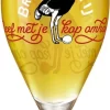 Ijbier Brasserie 't Ij Boîte En Verre à Bière 6x 30 33cl Verre à Bière Verres à Bière En Verre Ijwit Avec Rouleau Gratuit De Coussinets De Feutre