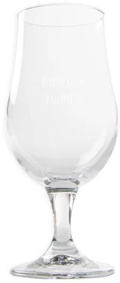 Verres à Bière Valentine '' Bières Is My Valentine'' SET DE 2 |Cadeau De Saint Valentin Pour Lui/elle | Cadeau De Saint-Valentin | Mari Cadeau Saint-Valentin | Cadeau D'amour