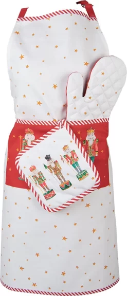 Clayre & Eef Manique 20*20 Cm Wit Rouge Katoen Carré Casse-noix Vidange Manique Aide à L'égouttage -Fournitures De Cuisine Boutique 515x1200 2