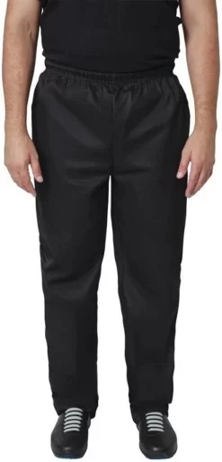 Whites Vegas Pantalon De Chef Unisexe Zwart - Whites Chefs Clothing A582-3XL - Hôtellerie Et Professionnel -Fournitures De Cuisine Boutique 577x1200