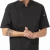 Chef Works Urban Springfield Veste De Chef Avec Fermeture éclair | Zwart - Taille 2XL