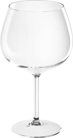 8x Verres Ballons Gin Tonic Transparents 860 Ml De Plastique Incassable - Réutilisables - Verres à Vin Pour Amateurs De Vins