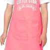 Tablier De Cuisine Petite étoile Dans La Cuisine Rose Pour Garçons Et Filles - Tablier De Cuisine Enfant/ Tablier Enfant