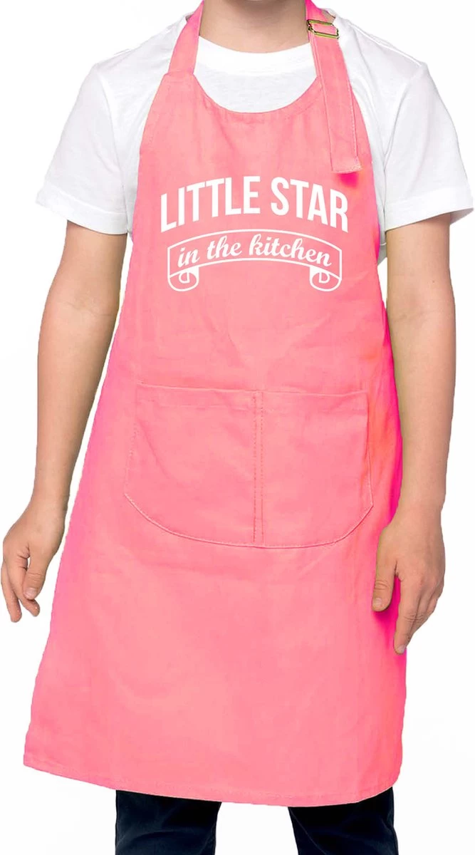 Tablier De Cuisine Petite étoile Dans La Cuisine Rose Pour Garçons Et Filles - Tablier De Cuisine Enfant/ Tablier Enfant 1 Tablier De Cuisine Petite étoile Dans La Cuisine Rose Pour Garçons Et Filles - Tablier De Cuisine Enfant/ Tablier Enfant