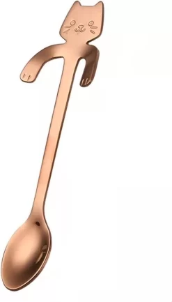 6 Cuillères à Café Hanging Cat - Café Et Thé - Cuillère à Motif De Chat - Cuillère à Café - Acier Inoxydable - Or Rose 6 6 Cuillères à Café Hanging Cat - Café Et Thé - Cuillère à Motif De Chat - Cuillère à Café - Acier Inoxydable - Or Rose -Fournitures De Cuisine Boutique 684x1200
