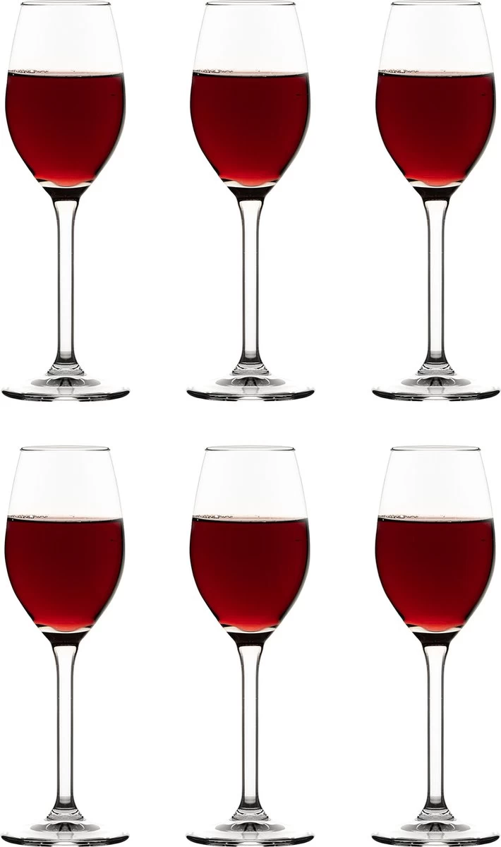 Libbey Verres à Vin Red Vin Eres - 140 Ml / 14 Cl - 6 Pièces - Passe Au Lave-vaisselle - Design Classique 1 Libbey Verres à Vin Red Vin Eres - 140 Ml / 14 Cl - 6 Pièces - Passe Au Lave-vaisselle - Design Classique