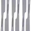 8x Couteaux Couverts De Table En Acier Inoxydable 23,5 Cm - Ustensiles De Cuisine - Set De Table - Couverts - Couteaux De Table/ Couteaux à Tartiner - Couteaux