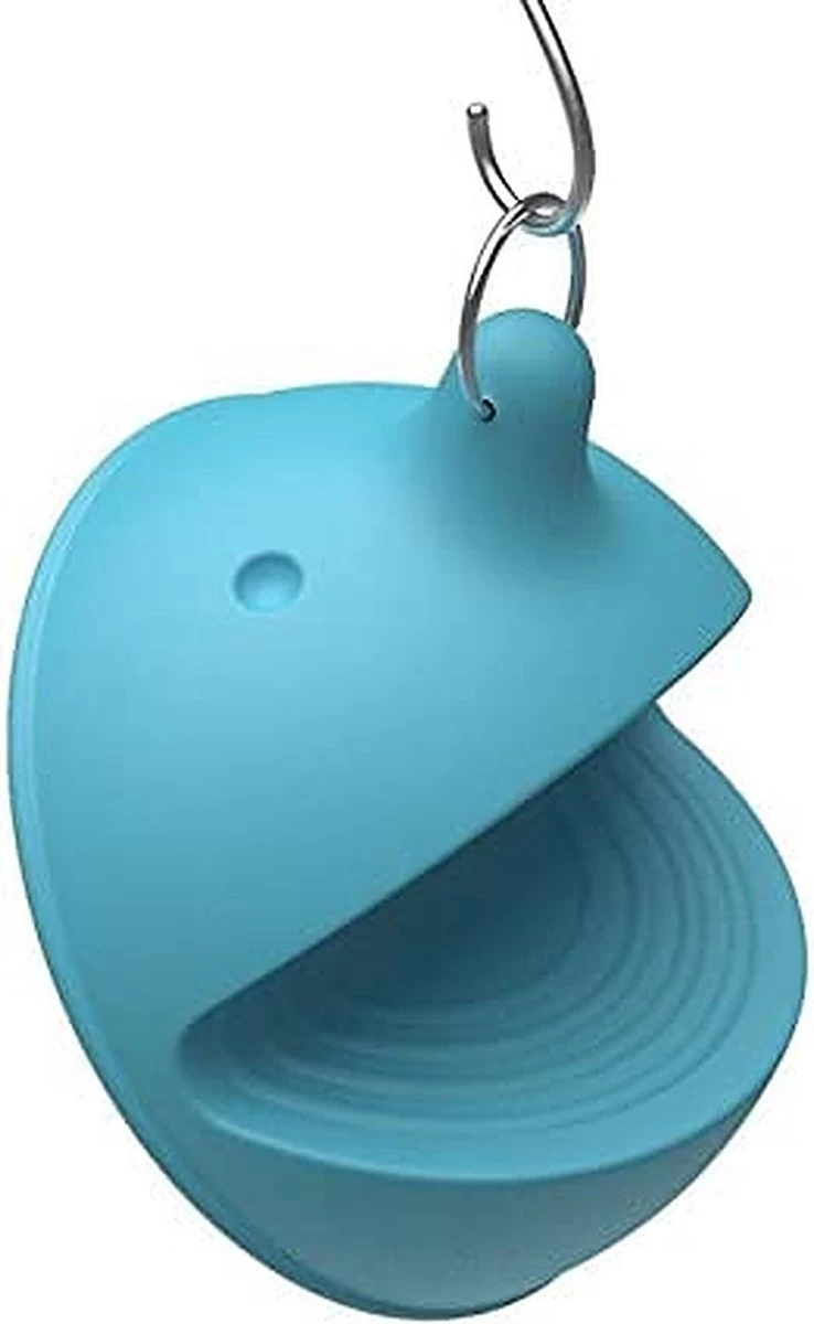 Mr.P Mitaines De Gants De Four/ Gants De Maniques / Maniques - 2 Pièces - Blauw - Siliconen - Aussi Pour BBQ - Propagande 3 Mr.P Mitaines De Gants De Four/ Gants De Maniques / Maniques - 2 Pièces - Blauw - Siliconen - Aussi Pour BBQ - Propagande – Image 3