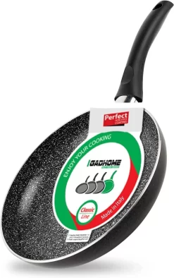 Poêle à Frire GadHome Classic Avec Revêtement Antiadhésif, 28 Cm, Noir | Pan à Induction | Casserole En Aluminium Avec Poignée Ergonomique | Sans PFOA Pour Une Cuisine Saine | Résistant Au Lave-vaisselle
