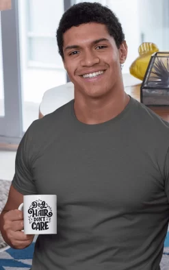 Poils De Chien Ne Se Soucient Pas De La Tasse En Céramique, Cadeau Pour Les Propriétaires De Chiens, Une Tasse à Café Uniek Pour Vos Proches, Tasse Pour Les Amoureux Des Chiens, D015-212W, 11 Oz,