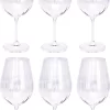 6x Verres à Vin Rouge 69 Cl / 690 Ml De Verre En Cristal - Verres En Cristal - Verre à Vin - Vins - Cadeau Pour L'amateur De Vin