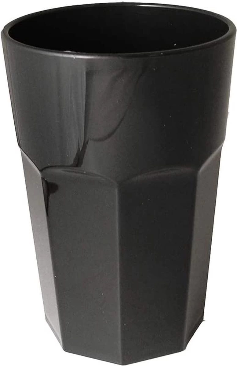 Set Design Lot De 6 Gobelets En Verre Ou Long Drink En Plastique, 14,95 Oz, 4,91 Pouces De Haut, Incassables, Octogonaux, Empilables Et Lavables Au Lave-vaisselle 6 Set Design Lot De 6 Gobelets En Verre Ou Long Drink En Plastique, 14,95 Oz, 4,91 Pouces De Haut, Incassables, Octogonaux, Empilables Et Lavables Au Lave-vaisselle – Image 6