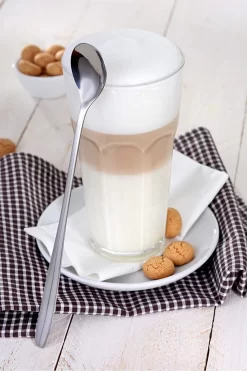 Set De 6 Cuillères à Latte Macchiato 22 Cm - Cuillère Longue Pour Cocktails Et Desserts - Acier Inoxydable Poli - Passe Au Lave- Safe -Fournitures De Cuisine Boutique 798x1200 1