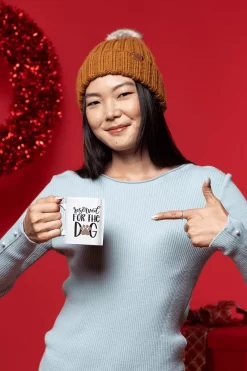 Mug En Céramique Réservé Au Chien, Design Pour Les Amoureux Des Chiens, Mug Pour Les Propriétaires De Chiens, Un Cadeau Perfect Pour Vos Proches, D015-128W, 11 Oz,