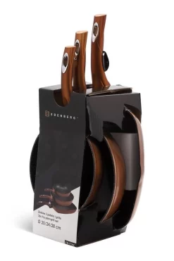Edënbërg Copper Line - Casseroles De Luxe - Set - 2 X Poêle à Frire Haute + Poêle à Griller - Revêtement Antiadhésif 3 Couches 17 Edënbërg Copper Line - Casseroles De Luxe - Set - 2 X Poêle à Frire Haute + Poêle à Griller - Revêtement Antiadhésif 3 Couches -Fournitures De Cuisine Boutique 800x1200 18