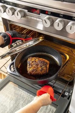 Smile - Batterie De Cuisine 10 Pièces - Couche Antiadhésive - Va Au Lave-vaisselle - Zwart - MGK-17 -Fournitures De Cuisine Boutique 800x1200 5