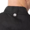 Chef Works Urban Springfield Veste De Chef Avec Fermeture éclair | Zwart - Taille XS