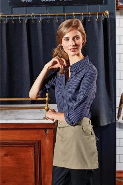 Premier® Tablier Court Avec 2 Poches Ouvertes PR133 |beige Kaki| Tablier De Restaurant | Tablier De Service | Tablier De Hanche | 4 Couleurs Différentes | Vêtements De Restauration -Fournitures De Cuisine Boutique 800x1200 75