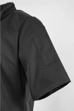 Southside Band Collar Veste De Chef Zwart - Southside BB711-M - Restauration & Professionnel -Fournitures De Cuisine Boutique 801x1200 11