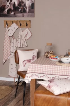 Clayre & Eef Torchon 50*70 Cm Beige Katoen Rectangle Teckel Torchon Torchon Torchon Torchon -Fournitures De Cuisine Boutique 801x1200 5