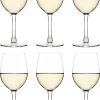 Libbey Verres à Vin à Vin Vin Witte Endura - 270 Ml / 27 Cl - 6 Pièces - Passe Au Lave-vaisselle - Intemporel - Qualité Solide