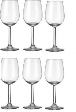 Set De 12 Verres à Vin Pour Vin Blanc 290 Ml Bouquet - 29 Cl - Boire Du Vin - Verres à Vin En Verre