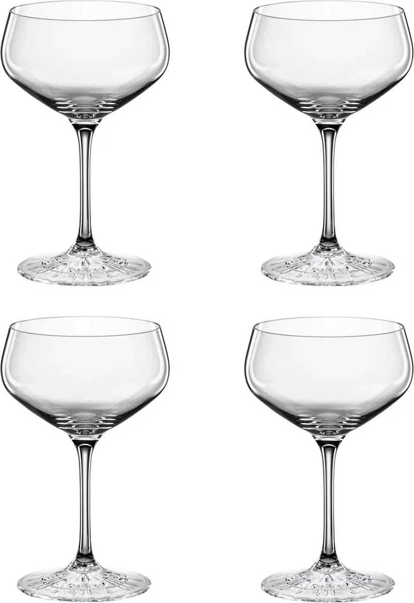 Spiegelau - Verre Coupette - Collection Perfect Serve - 235 Ml - Set De 4 Pièces - Perfect Pour Martinis, Cocktails, Champagne Et Desserts 1 Spiegelau - Verre Coupette - Collection Perfect Serve - 235 Ml - Set De 4 Pièces - Perfect Pour Martinis, Cocktails, Champagne Et Desserts