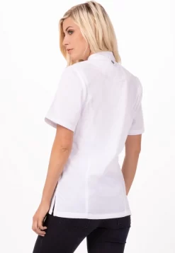 Chef Works Urban Ladies Springfield Veste De Chef Avec Fermeture éclair | Blanc - Taille S 8 Chef Works Urban Ladies Springfield Veste De Chef Avec Fermeture éclair | Blanc - Taille S -Fournitures De Cuisine Boutique 827x1200 3