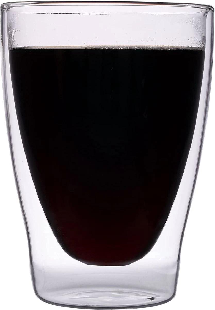 Feelino Lattechino Verres à Latte Macchiato Double Paroi Set De 6 Verres Thermique XL 300 Ml Avec Effet Flottant Dans Une Boîte Cadeau 2 Feelino Lattechino Verres à Latte Macchiato Double Paroi Set De 6 Verres Thermique XL 300 Ml Avec Effet Flottant Dans Une Boîte Cadeau – Image 2