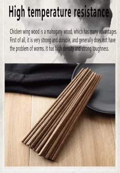 10 Paires De Baguettes, Baguettes, Baguettes Faites à La Main, Baguettes Chinoises, Réutilisables, Baguettes Japonaises/chinoises Avec étui, Baguettes Chinoises En Bois, Set De Baguettes , Marron -Fournitures De Cuisine Boutique 834x1200