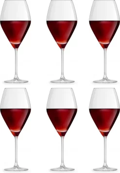 Verre à Vin Libbey - Iduna - 59 Cl / 590 Ml - 6 Pièces - Design élégant - Haute Qualité - Va Au Lave-vaisselle