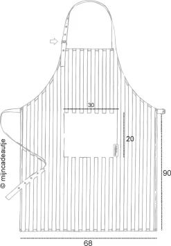 Mijncadeautje - Tablier Cadeau - Tablier Texte - Tablier De Cuisine - 100% Coton Biologique - Rayé Bleu - 90 X 68 Cm - Le Meilleur Cuisinier Se Trouve être Ce Peter -Fournitures De Cuisine Boutique 837x1200 1