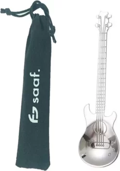 8 Cuillères à Café De Guitare - Cuillère à Café En Acier Inoxydable - Cuillère à Thé Et à Café - Argent -Fournitures De Cuisine Boutique 845x1200