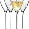 Verres à Vin Blanc, 4 X 280 Ml, Verres à Vin Blanc, Lot De 4, Cadeau De Mariage, Va Au Lave-vaisselle, Verre Cristallin, Verre Sans Plomb, Durable, Résistant Aux Rayures, Idée Cadeau