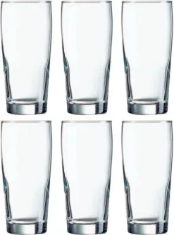 Arcoroc 24x Morceaux De Bière De 400 Ml De Sifflets Verres - Verres à Bière - Sifflets Verres à Bière - Verres Pour La Bière