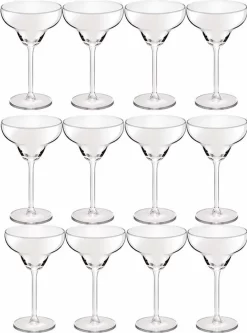 16x Verres à Cocktail Transparent 300 Ml Série Margarita - 30 Cl - Verres à Cocktails - Boissons à Cocktails - Verres à Cocktails En Verre