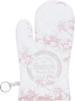 Gant De Four | 16 * 30 Cm | Gris | 100% Coton | écureuil Aux Feuilles D'automne | Clayre & Eef | LIF44 -Fournitures De Cuisine Boutique 894x1200 1