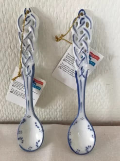 Cuillère à Café Cuillère à Café Cuillère à Oeuf Cuillère Apéritif Ter Steege Delft Porcelaine Bleue 2 Pièces En Coffret Cadeau