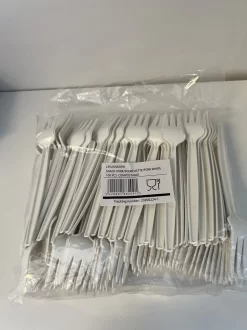 CPLA Bio Snack Fourchette Avec Tranchant 13cm BLANC 1000 Pièces | Robuste 100% Compostable | Pack Avantage | Pour La Restauration -Fournitures De Cuisine Boutique 899x1200 30