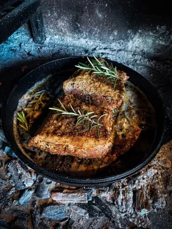 Valhal Outdoor - Couvercle En Fonte Pour Poêle / Poêle 25cm - Peut également être Utilisé Comme Poêle à Griller Grâce Aux Pieds, VH.LID25 -Fournitures De Cuisine Boutique 899x1200 32