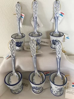 Cuillère à Café Cuillère à Café Cuillère à Oeuf Cuillère Apéritif Ter Steege Delft Porcelaine Bleue 2 Pièces En Coffret Cadeau -Fournitures De Cuisine Boutique 899x1200 4