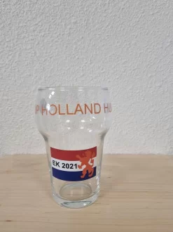 Championnat D'Europe De Football 2021 Verre à Bière Orange - Championnat D'Europe - Boire De La Bière - Verre Unique 2021 - été De Football - Championnat D'Europe De Football - Orange - Objets Holland - Objet De Collection