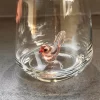 Morceau De Glas - Verre à Boire - Verre De Murano - Vogel - Figurine En Glas - Fait à La Main - Cadeau - Statues Uniques - Verre De Qualité