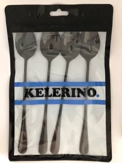 KELERINO. Cuillères à Latte Macchiato - Cuillères à Yogourt, à Dessert Ou à Café En Acier Inoxydable - 12 Pièces - Noir 5 KELERINO. Cuillères à Latte Macchiato - Cuillères à Yogourt, à Dessert Ou à Café En Acier Inoxydable - 12 Pièces - Noir -Fournitures De Cuisine Boutique 900x1200 10