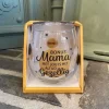 Vin - Verre à Eau / Bonusmama Avec Vous, Il Est Toujours Confortable / Verre à Vin / Verre à Eau / Texte Amusant / Fête Des Mères / Fête Des Pères / Anniversaire / Cadeau