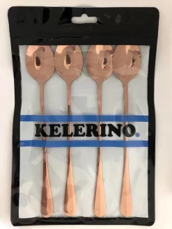 KELERINO. Cuillères à Latte Macchiato - Cuillères à Yogourt, à Dessert Ou à Café En Acier Inoxydable - 6 Pièces - Cuivre 7 KELERINO. Cuillères à Latte Macchiato - Cuillères à Yogourt, à Dessert Ou à Café En Acier Inoxydable - 6 Pièces - Cuivre -Fournitures De Cuisine Boutique 900x1200 7