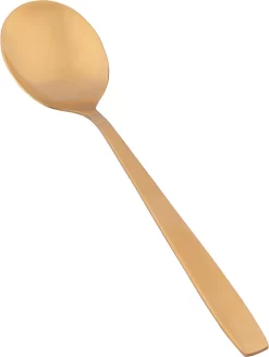 Altom Design Noble Pure Gold - Cuillères à Café Or 3 Pièces 15cm - Cuillères à Dessert Or - Cuillères à Latte -Fournitures De Cuisine Boutique 904x1200