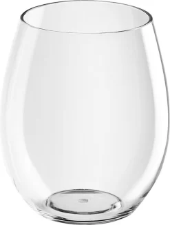 12x Verres à Jus/verres à Eau 39 Cl/390 Ml En Plastique Transparent Incassable - Réutilisables