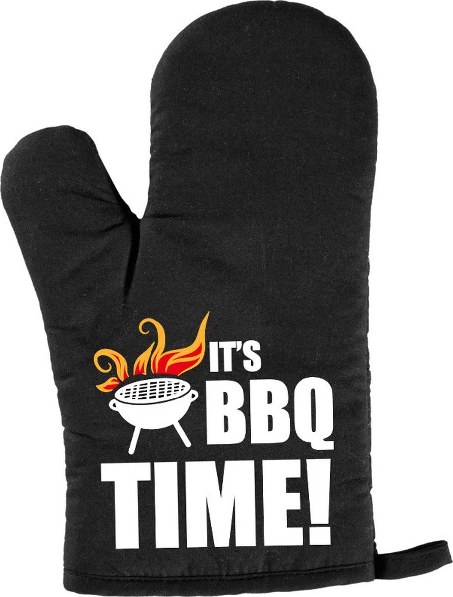 BBQ Time Barbecue Gant/ Mitaine Homme Noir - Papa/ Cadeau Vaderdag / Cadeau D'anniversaire Pour Lui 1 BBQ Time Barbecue Gant/ Mitaine Homme Noir - Papa/ Cadeau Vaderdag / Cadeau D'anniversaire Pour Lui